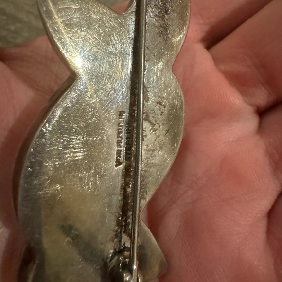 Patricia von Musulin Vintage Sterling Silver Twisted Motif Brooch Pin - Picture 11 of 15